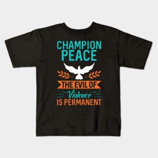 Champion Peace Kids T-Shirt